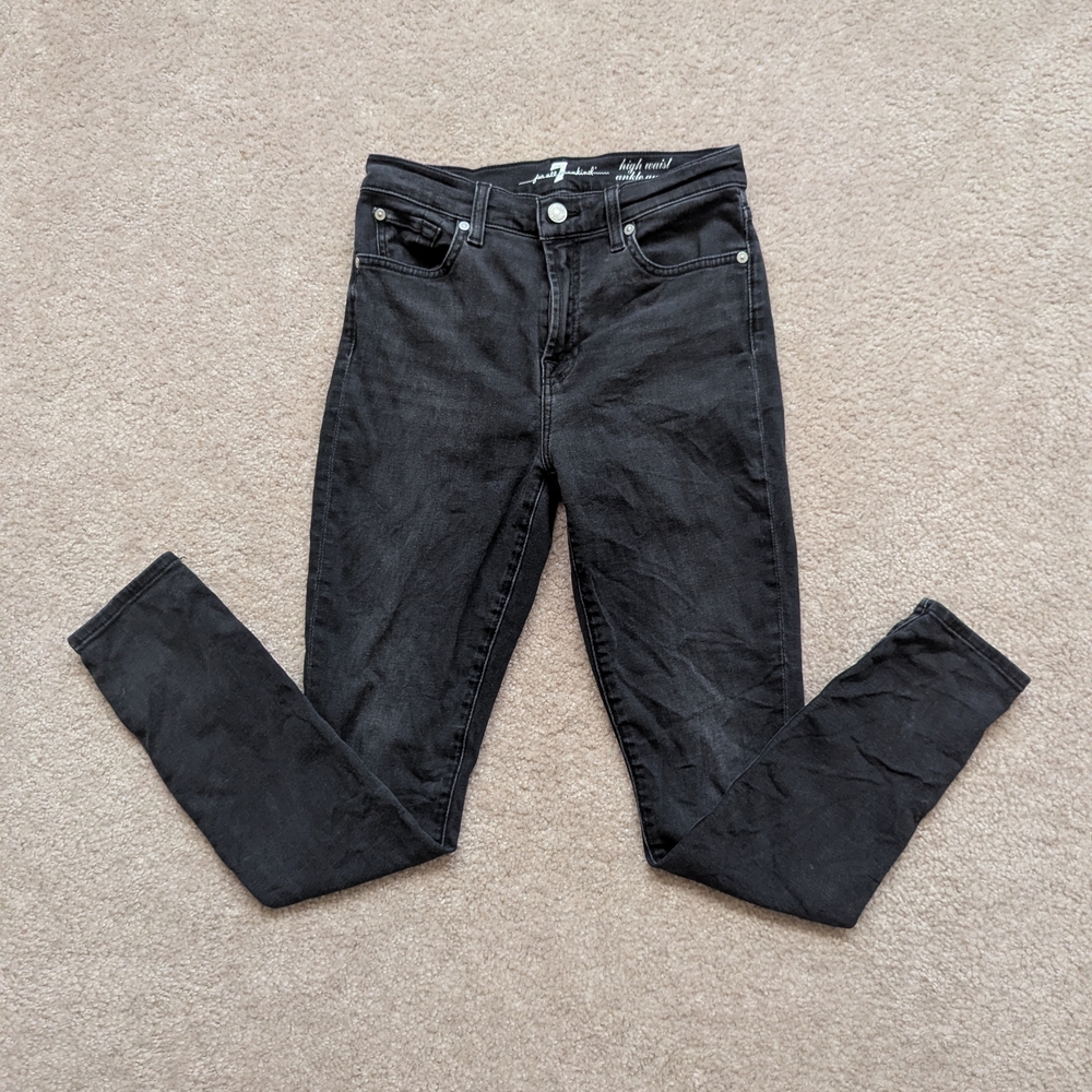 7 For All Mankind Women's High Waist Ankle Gwenevere Jeans
